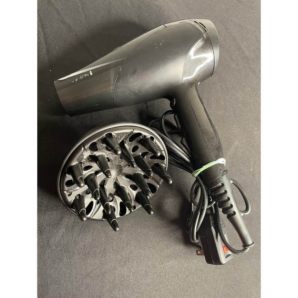 Remington D3190 Damage Protection Hair Dryer 1875W Black with Diffuser